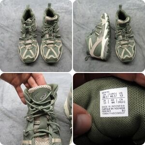 Asics Gel-Sonoma 15-50 MT Running Shoes Mens 12 Green Mid‎ Cut Lace-Up Cushioned